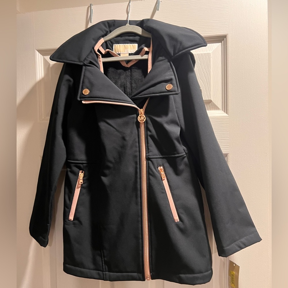 BNWT Michael Kors Girls Hooded Coat